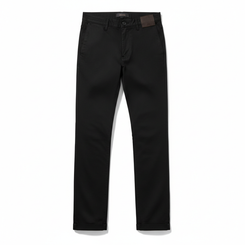Black Slim Fit Chinos
